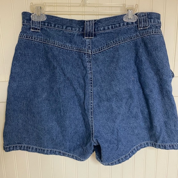 Vintage Bill Blass Jean Shorts Size 12  Blue Denim - Picture 2 of 5